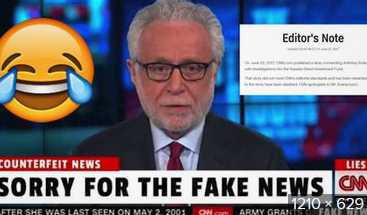 Fake news is CNN, Roger Waters Pink Floyd, beim Lügensender CNN!?