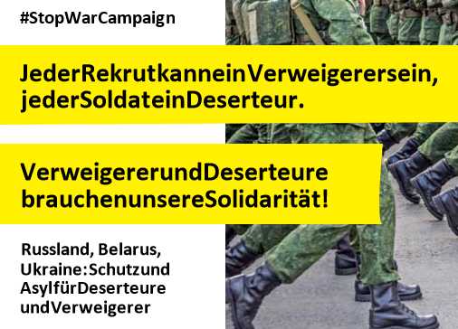 Kriegsdienstverweigerung, Kriegsdienstverweigerung strafbar, ukrainische Kriegsdienstverweiger im Gefängnis, die GRÜNEN wird es freuen!?