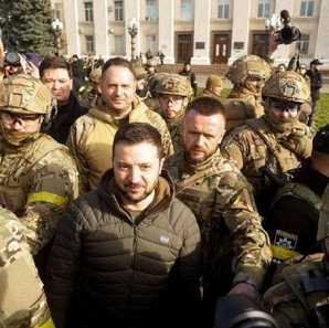 Nazis sind in Cherson, Selenskyj in Cherson, Lynchjustiz, Journalisten RAUS!?