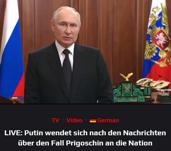 Jewgeni Prigozhin, Alina Lipp in Rostow, Putin spricht!