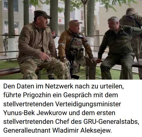 Jewgeni Prigozhin, Alina Lipp in Rostow, Putin spricht!