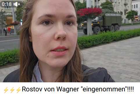 Jewgeni Prigozhin, Alina Lipp in Rostow, Putin spricht!