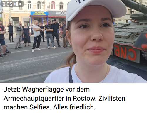 Präsident Lukaschenko vermittelt, Putschversuch vorbei, Alina Lipp in Rostow!?