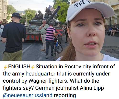 Präsident Lukaschenko vermittelt, Putschversuch vorbei, Alina Lipp in Rostow!?