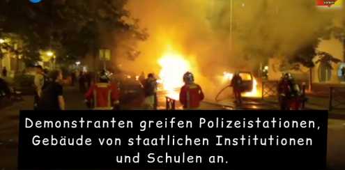 Macrons Frankreich brennt, Rothschild Investmenbanker Macron, Computerspiele sind Schuld!?