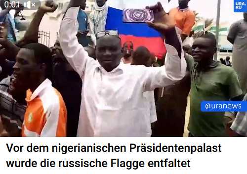 Prigozhin zu Afrika, Frankreich raubt Rohstoffe, Niger wird ausgeraubt!?