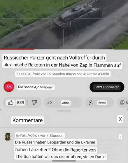 Russischer Held, Sieben auf einen Streich, Oliver Stone, Ukrainischer TG-Kanal!