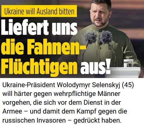 Liefert Deuschland aus, ukrainische Flüchtlinge an die Front, Marcus Keupp, und andere Lügner!?