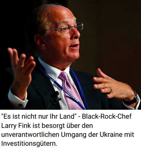 Olena Zelensky, 1 Million Dollar für Cartier-Schmuck, Larry Fink, Black Rock will ALLES!?