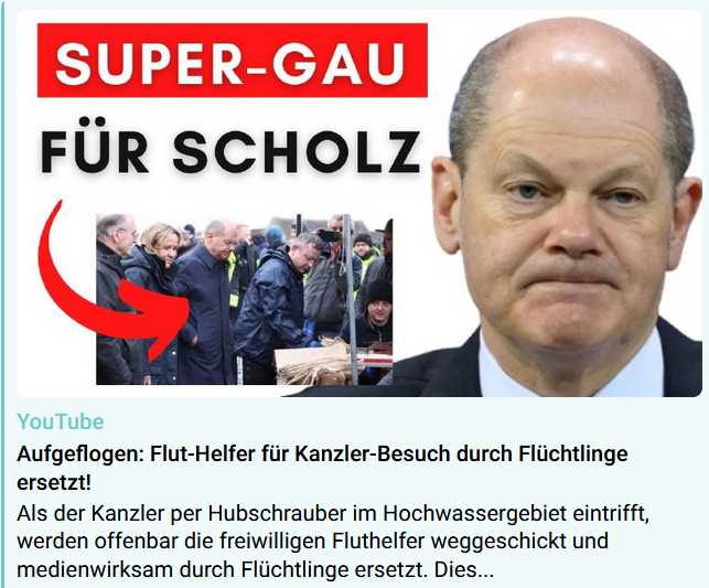Generalstreik in Deuschland, Bauern-Proteste, SCHOLZ im Flutgebiet!?