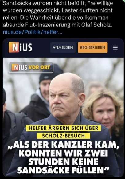 Generalstreik in Deuschland, Bauern-Proteste, SCHOLZ im Flutgebiet!?