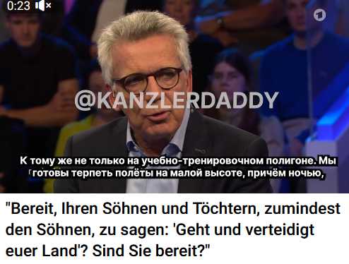 Thomas de Maizière, ISRAEL ALS VORBILD, Ukraine nur noch Krüppel!?