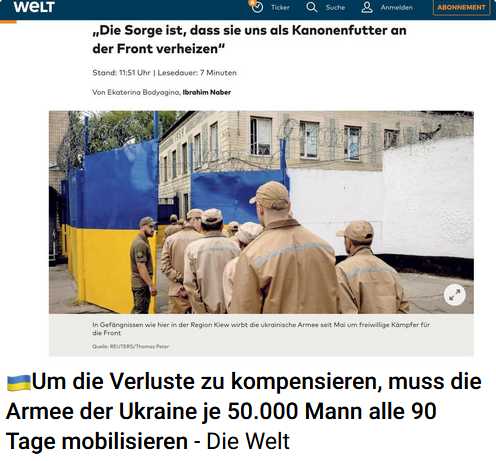 Selenskyi Frau kauft Bugatti, Dienstpflicht für deutsche Rentner, Ukraine ist grösstes nationales Interesse!?