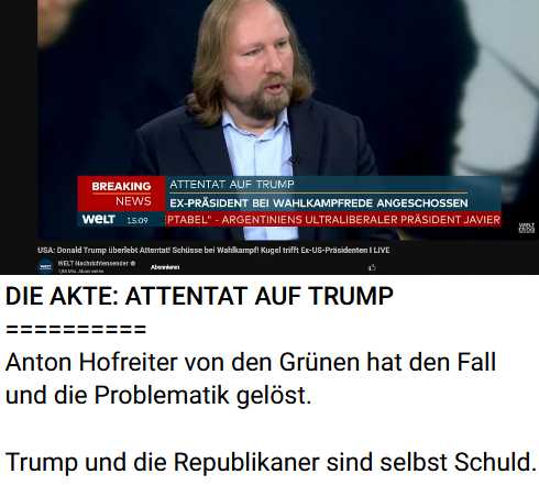 Sebastian Hotz, Matthew Crooks, Trump LEIDER knapp verpasst!?